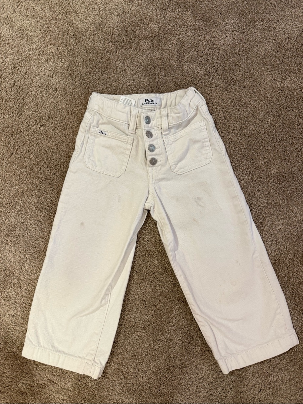 Polo by Ralph Lauren Kids White Jeans